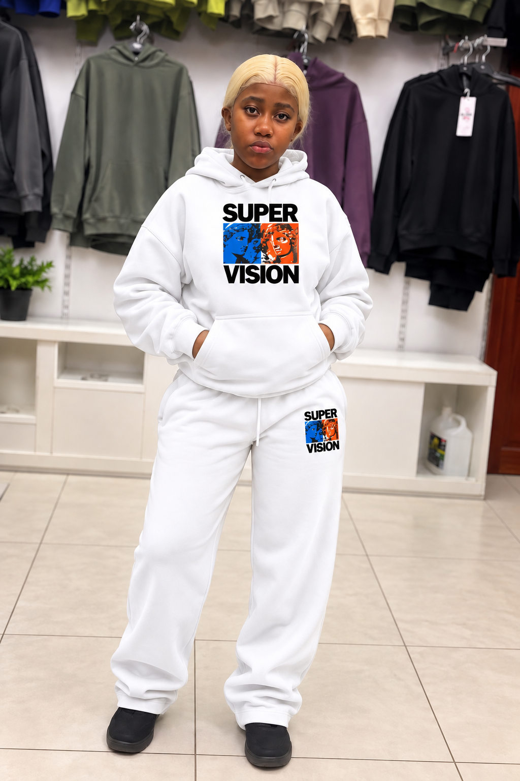 SUPER VISION OVERZISED TACKSUIT