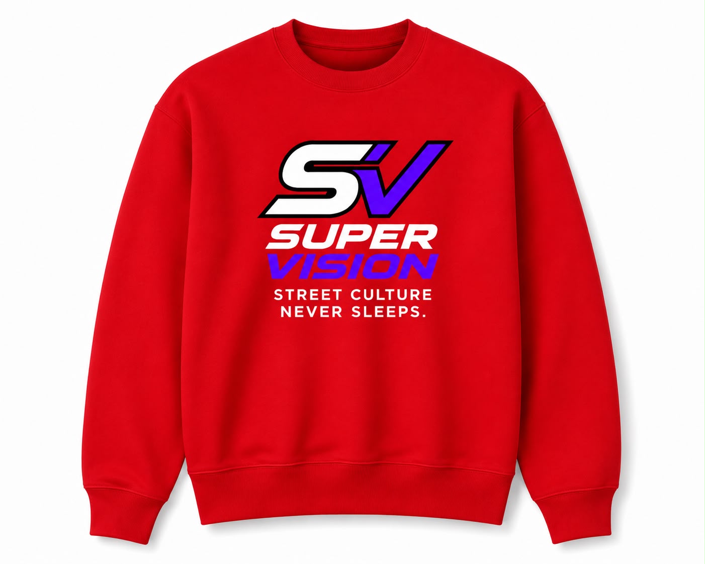 SV Super Vision Street Culture Crewneck